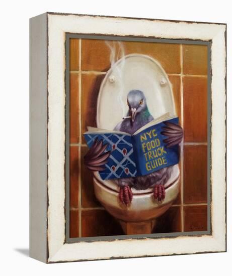 Stool Pigeon-Lucia Heffernan-Framed Stretched Canvas