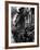 Stoops on 19th Century Brooklyn Row Houses-Karen Tweedy-Holmes-Framed Photographic Print