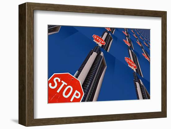 Stop 2-Ursula Abresch-Framed Photographic Print
