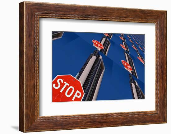 Stop 2-Ursula Abresch-Framed Photographic Print