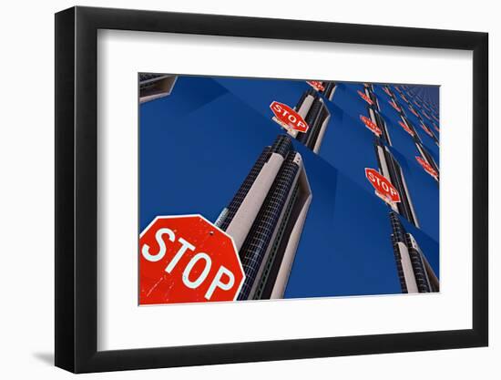 Stop 2-Ursula Abresch-Framed Photographic Print