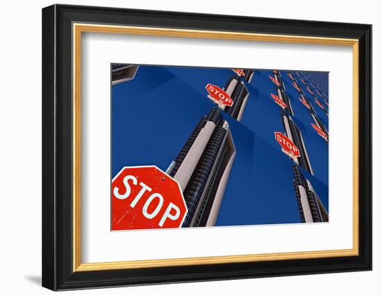 Stop 2-Ursula Abresch-Framed Photographic Print