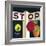 Stop Apple Crate Label - Cutler, CA-Lantern Press-Framed Art Print