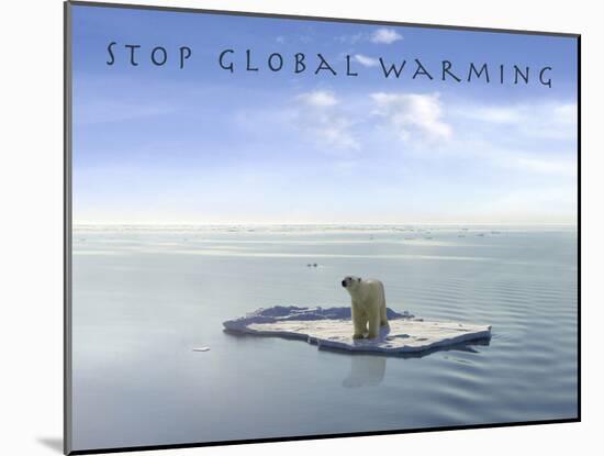 Stop Global Warming-null-Mounted Photo