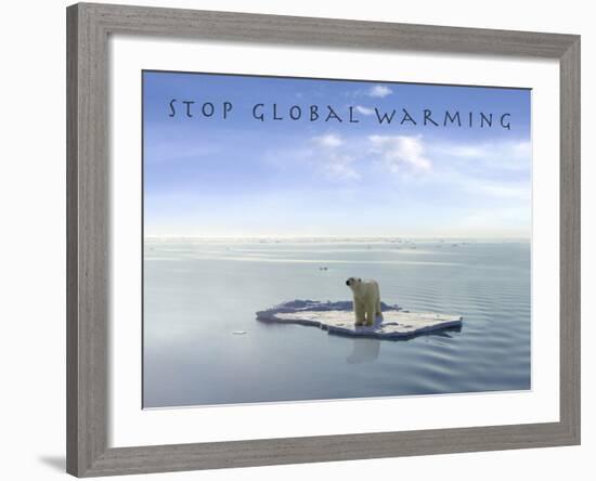 Stop Global Warming-null-Framed Photo