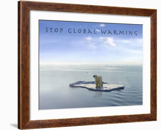 Stop Global Warming-null-Framed Photo