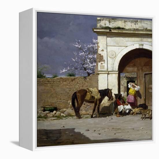 Stop in Sardinia-Giovanni Battista Tiepolo-Framed Premier Image Canvas