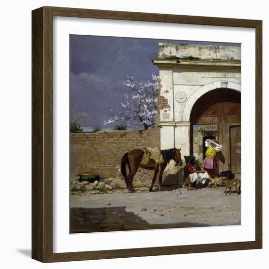 Stop in Sardinia-Giovanni Battista Tiepolo-Framed Giclee Print