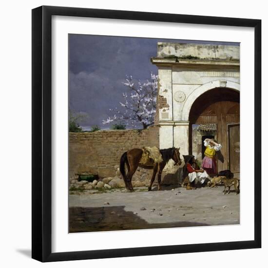 Stop in Sardinia-Giovanni Battista Tiepolo-Framed Giclee Print