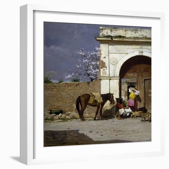 Stop in Sardinia-Giovanni Battista Tiepolo-Framed Giclee Print