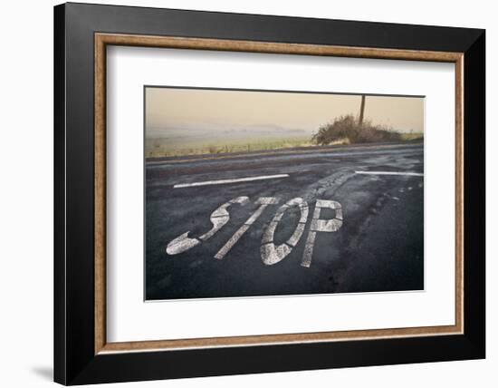 Stop Landscape-David Winston-Framed Giclee Print