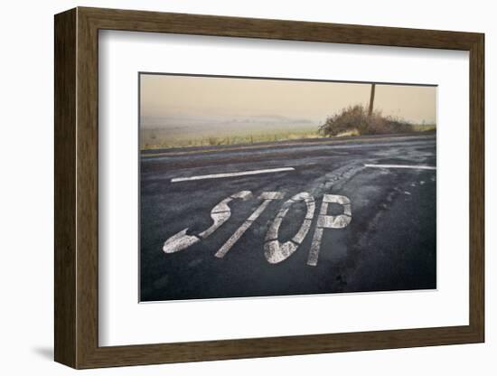 Stop Landscape-David Winston-Framed Giclee Print