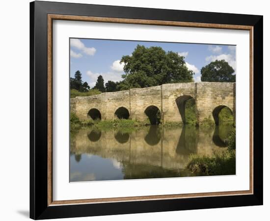 Stopham Bridge over River Arun, Near Pulborough, Sussex, England, United Kingdom, Europe-Richardson Rolf-Framed Photographic Print
