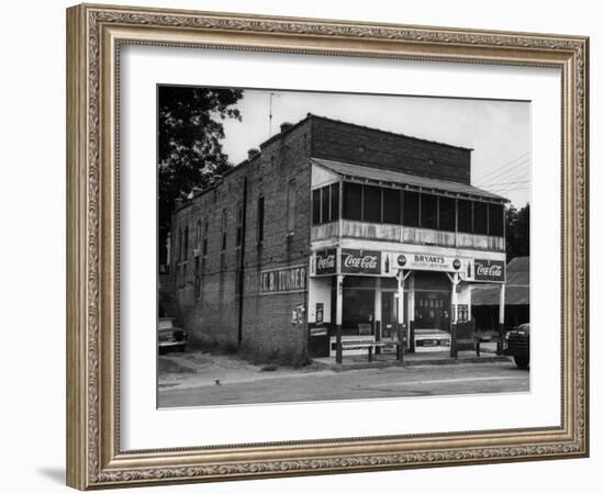 Store Belonging to Murder Defendant Roy Bryant-Ed Clark-Framed Photographic Print