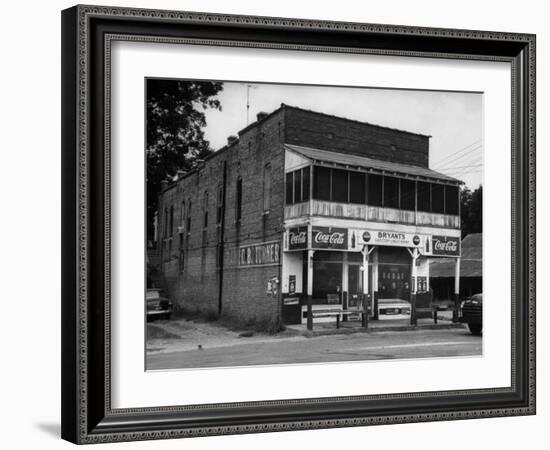 Store Belonging to Murder Defendant Roy Bryant-Ed Clark-Framed Photographic Print