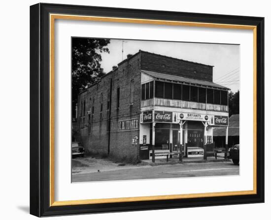 Store Belonging to Murder Defendant Roy Bryant-Ed Clark-Framed Photographic Print