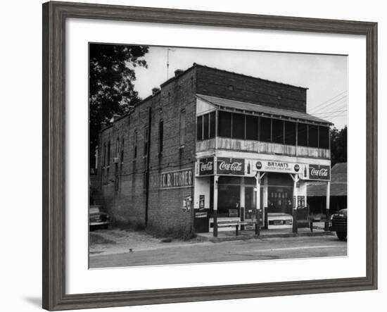 Store Belonging to Murder Defendant Roy Bryant-Ed Clark-Framed Photographic Print