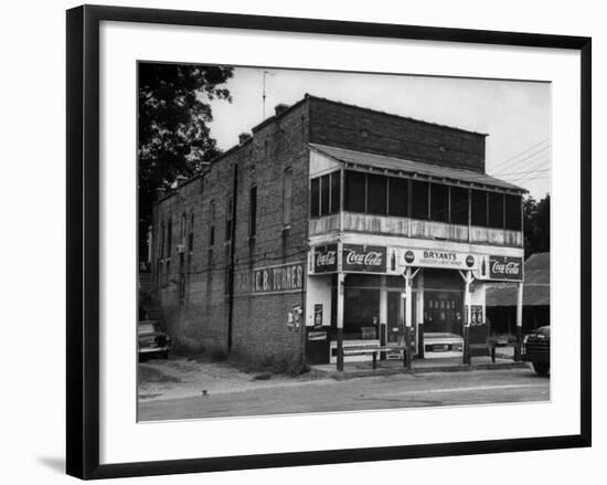 Store Belonging to Murder Defendant Roy Bryant-Ed Clark-Framed Photographic Print