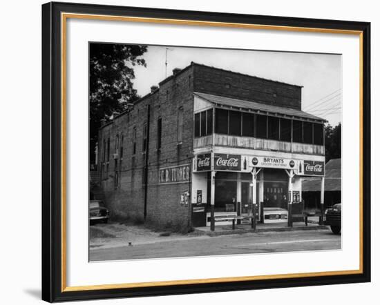 Store Belonging to Murder Defendant Roy Bryant-Ed Clark-Framed Photographic Print