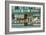 Store Front Drug Store-null-Framed Art Print