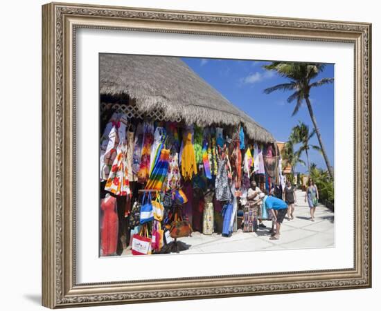 Store in Costa Maya Port, Quintana Roo, Mexico, North America-Richard Cummins-Framed Photographic Print