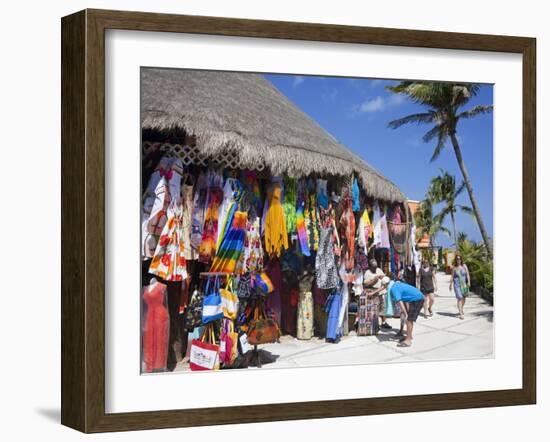 Store in Costa Maya Port, Quintana Roo, Mexico, North America-Richard Cummins-Framed Photographic Print