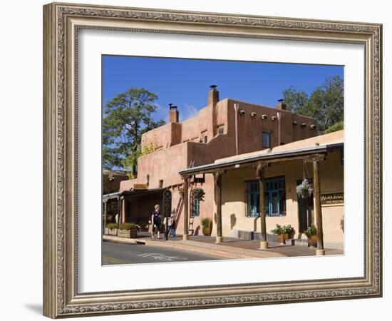 Store on Old Santa Fe Trail, Santa Fe, New Mexico, United States of America, North America-Richard Cummins-Framed Photographic Print