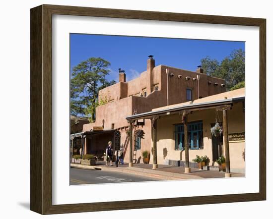 Store on Old Santa Fe Trail, Santa Fe, New Mexico, United States of America, North America-Richard Cummins-Framed Photographic Print