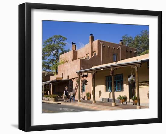 Store on Old Santa Fe Trail, Santa Fe, New Mexico, United States of America, North America-Richard Cummins-Framed Photographic Print