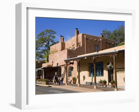 Store on Old Santa Fe Trail, Santa Fe, New Mexico, United States of America, North America-Richard Cummins-Framed Photographic Print