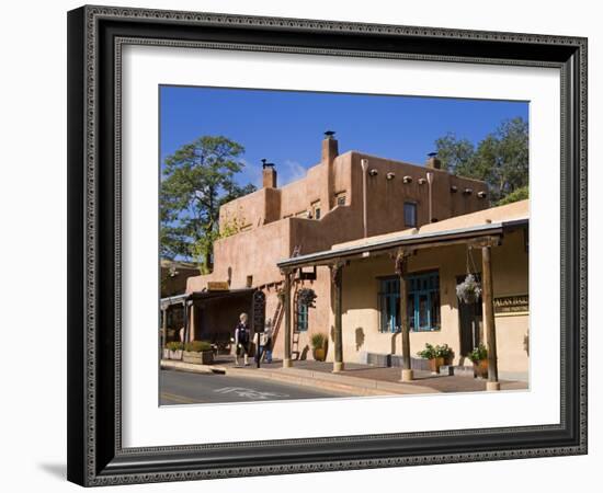 Store on Old Santa Fe Trail, Santa Fe, New Mexico, United States of America, North America-Richard Cummins-Framed Photographic Print