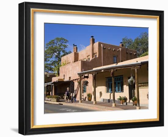 Store on Old Santa Fe Trail, Santa Fe, New Mexico, United States of America, North America-Richard Cummins-Framed Photographic Print