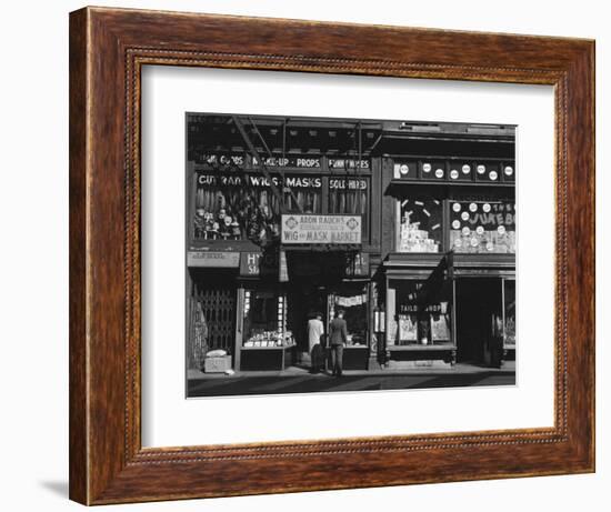 Storefront, New York, 1943-Brett Weston-Framed Photographic Print