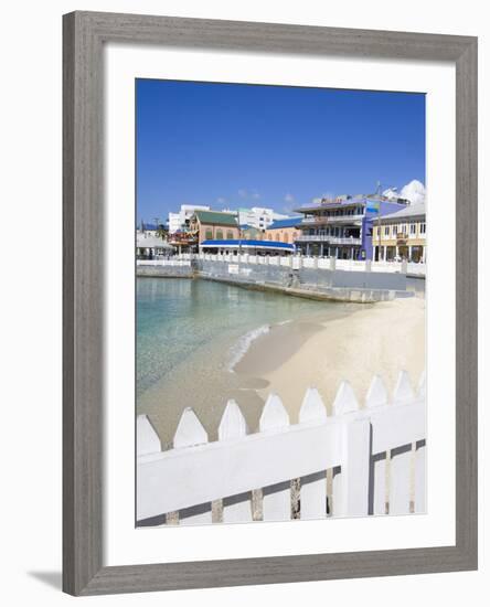 Stores on Harbour Drive, George Town, Grand Cayman, Cayman Islands, Greater Antilles, West Indies-Richard Cummins-Framed Photographic Print