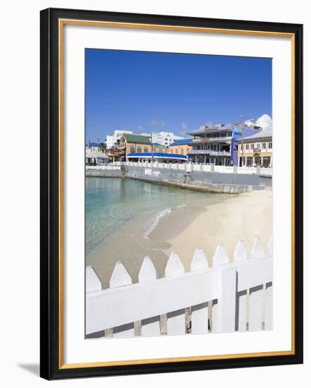 Stores on Harbour Drive, George Town, Grand Cayman, Cayman Islands, Greater Antilles, West Indies-Richard Cummins-Framed Photographic Print