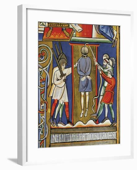 Stories of Esther: the Hanging of Haman-null-Framed Giclee Print