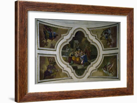 Stories of Jesus Christ, Virgin Mary and Allegorical Figures-Gaetano Gigante-Framed Giclee Print