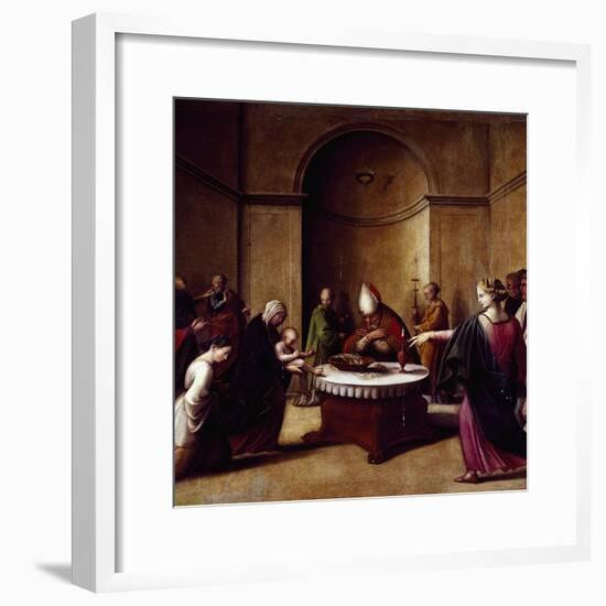 Stories of Mary and Jesus-Giovanni Filippo Criscuolo-Framed Giclee Print