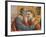 Stories of St Joachim and St Anne the Meeting at the Golden Gate-Giotto di Bondone-Framed Giclee Print