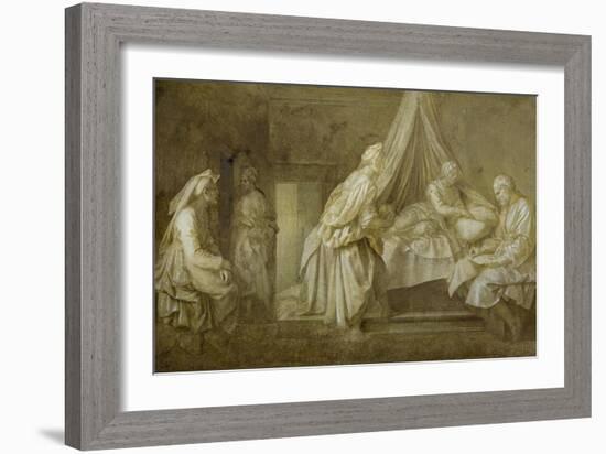 Stories of St John-Andrea del Sarto-Framed Giclee Print