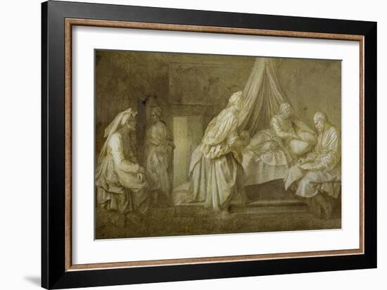 Stories of St John-Andrea del Sarto-Framed Giclee Print