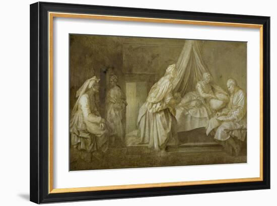 Stories of St John-Andrea del Sarto-Framed Giclee Print