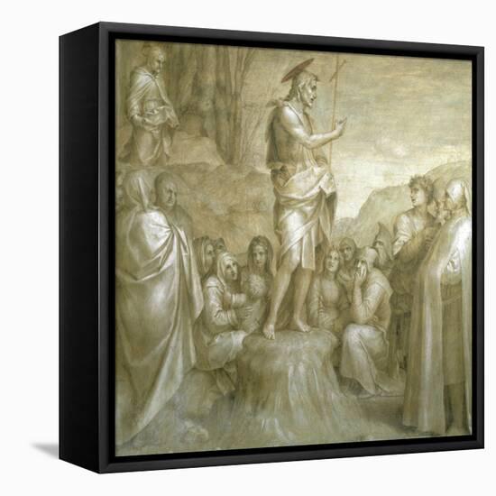 Stories of St John-Andrea del Sarto-Framed Premier Image Canvas