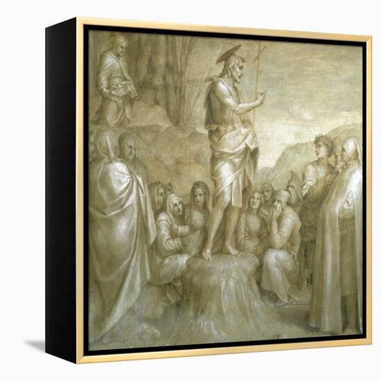 Stories of St John-Andrea del Sarto-Framed Premier Image Canvas