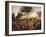 Stories of St. Ursula, Martyrdom of Pilgrims and Funeral of St. Ursula, 1493-Vittore Carpaccio-Framed Giclee Print