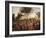 Stories of St. Ursula, Martyrdom of Pilgrims and Funeral of St. Ursula, 1493-Vittore Carpaccio-Framed Giclee Print