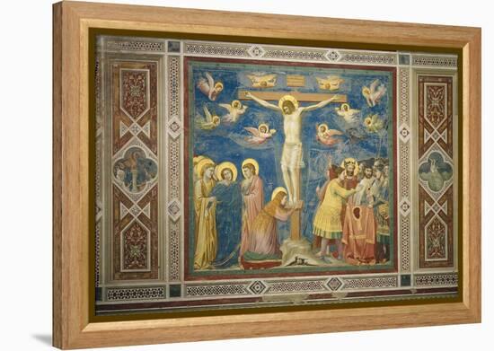 Stories of the Passion the Crucifixion-Giotto di Bondone-Framed Premier Image Canvas