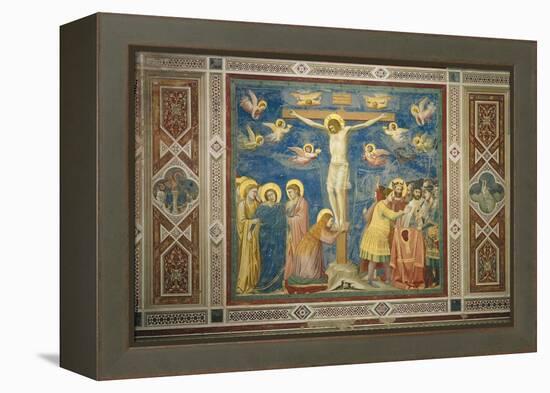 Stories of the Passion the Crucifixion-Giotto di Bondone-Framed Premier Image Canvas