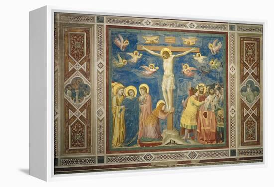 Stories of the Passion the Crucifixion-Giotto di Bondone-Framed Premier Image Canvas