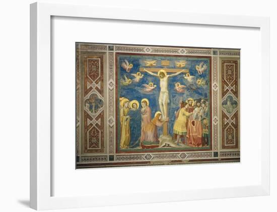 Stories of the Passion the Crucifixion-Giotto di Bondone-Framed Giclee Print